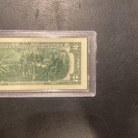 Bradford exchange, John F Kennedy, two dollar bill - Picture 7 of 7